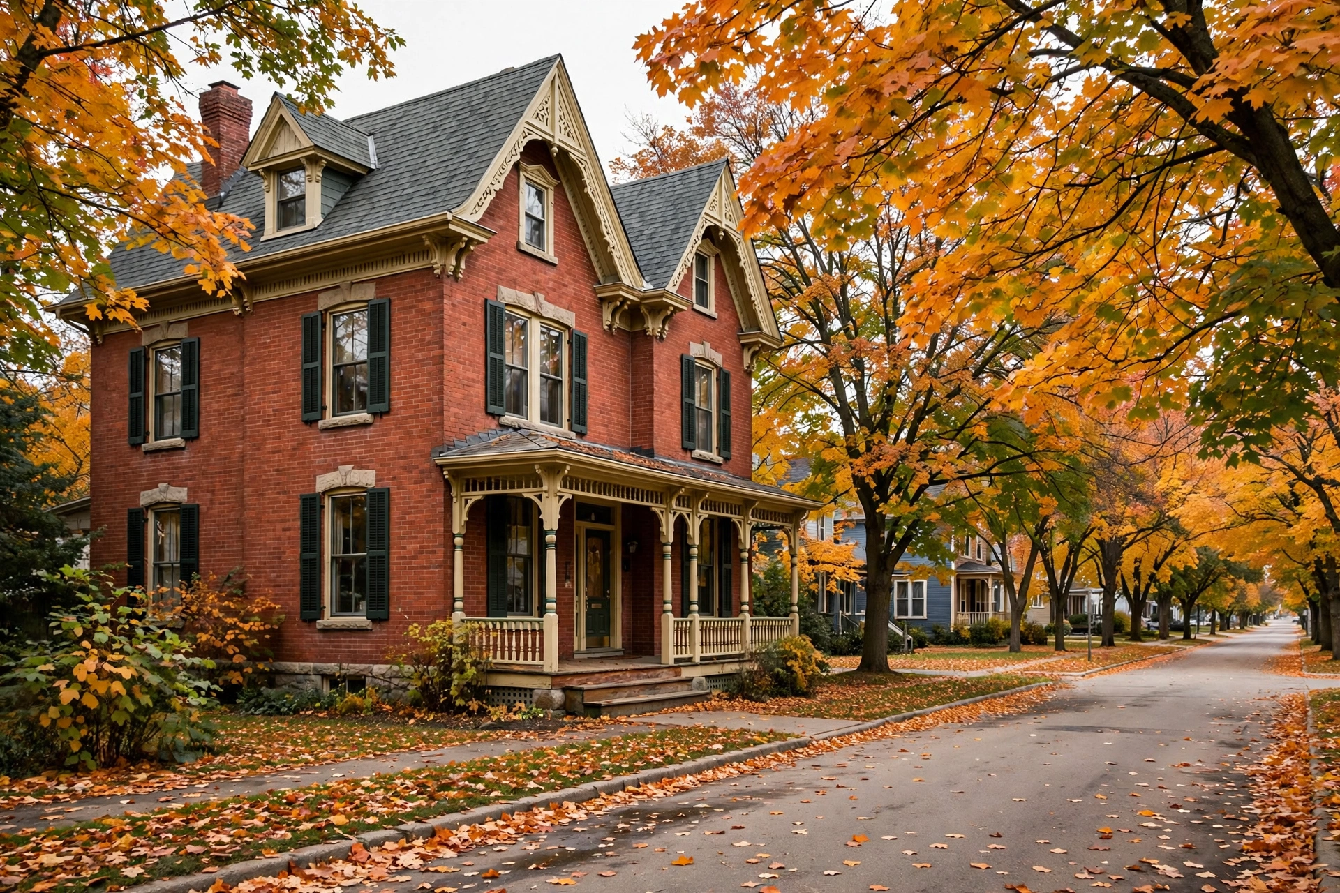 Home Victorian-era brick home in Stratford, Ontario